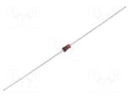 Diode: Zener; 0.5W; 8.2V; Ammo Pack; DO35; single diode; Ufmax: 1V DC COMPONENTS