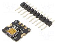 Sensor: gas level; hydrogen sulfide (H2S); 3.3÷5VDC; 13x13x2.5mm DFROBOT