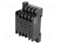 Socket; PIN: 14; 12A; 277VAC; for DIN rail mounting; AL4C AMPHENOL ANYTEK