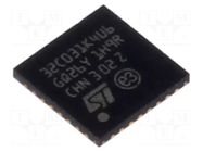 IC: STM32 ARM microcontroller; 48MHz; UFQFPN32; 2÷3.6VDC; STM32C0 STMicroelectronics