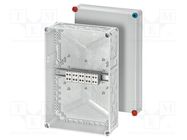 Enclosure: junction box; X: 300mm; Y: 450mm; Z: 170mm; polycarbonate HENSEL