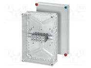 Enclosure: junction box; X: 300mm; Y: 450mm; Z: 170mm; polycarbonate HENSEL