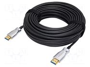 Cable; HDMI plug,both sides; HDMI 2.1,optical; 8K,UHD 4320p; 40m AKYGA