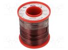 Coil wire; single coated enamelled; 1.5mm; 1kg; -65÷200°C INDEL