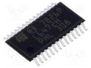 IC: driver; motor controller; HTSSOP28; 3A; 8÷45V STMicroelectronics