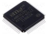IC: transceiver; 10/100Base-T; full duplex,MII; LQFP64; 3.3V MICROCHIP TECHNOLOGY