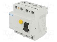 RCD breaker; Inom: 40A; Ires: 500mA; Max surge current: 500A; IP20 EATON ELECTRIC