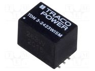 Converter: DC/DC; 3W; Uin: 9÷36VDC; Uout: 15VDC; Uout2: -15VDC; SMT TRACO POWER