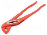 Pliers; adjustable; Pliers len: 240mm; Jaw capacity: 35mm; 447/6 UNIOR