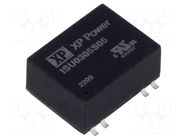 Converter: DC/DC; 3W; Uin: 4.5÷12VDC; Uout: 5VDC; Iout: 600mA; SMT XP POWER