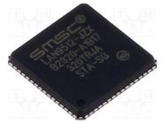 IC: Ethernet controller; 10/100Base-T; QFN64; 3.3V; 0÷70°C MICROCHIP TECHNOLOGY