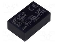 Converter: DC/DC; 10W; Uin: 36÷160VDC; Uout: 12VDC; Uout2: 12VDC RECOM