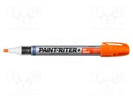 Marker: with liquid paint; orange; PAINTRITER+ WP; Tip: round MARKAL