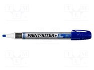 Marker: with liquid paint; blue; PAINTRITER+ WP; Tip: round MARKAL