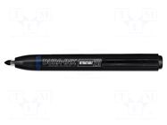 Marker: permanent; black; Dura-Ink 20; Tip: round MARKAL