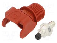 Connector: DC supply; socket; male; Inom: 120A; 1.5kV; PIN: 1; screw HARTING