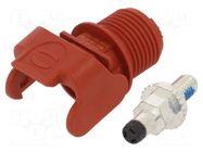 Connector: DC supply; socket; male; 1.5kV; PIN: 1; screw; 120A HARTING