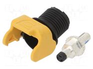 Connector: DC supply; socket; male; 1.5kV; PIN: 1; screw; 120A HARTING