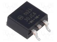 Diode: Schottky rectifying; SMD; 40V; 30A; SC83; reel,tape SHINDENGEN