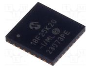 IC: PIC microcontroller; 64MHz; 1.8÷3.6VDC; SMD; QFN28; PIC18; tube MICROCHIP TECHNOLOGY