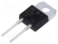 Diode: Schottky rectifying; SiC; THT; 650V; 20A; TO220AC; Ir: 2mA STMicroelectronics