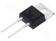 Diode: rectifying; THT; 600V; 30A; tube; Ifsm: 200A; TO220AC; 77ns VISHAY