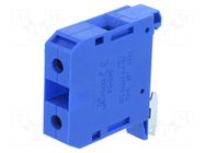 Splice terminal: rail; 101A; 690V; screw terminal; blue; polyamide POKÓJ
