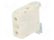 Splice terminal: rail; 101A; 690V; screw terminal; white; 4÷25mm2 POKÓJ