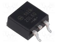 Diode: rectifying; SMD; 600V; 20A; 70ns; STO220 (SC83 similar) SHINDENGEN