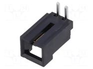 Connector: wire-board; socket; male; PIN: 2; SL; angled 90°; THT MOLEX