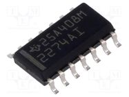 IC: operational amplifier; 2.2MHz; Ch: 4; SO14; tube; IB: 150pA TEXAS INSTRUMENTS