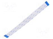 FFC tape; Cores: 24; Tape ph: 0.5mm; L: 152mm; 500mA; 60V; FFC5-TIN GCT