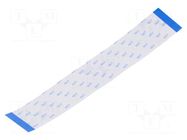 FFC tape; Cores: 50; Tape ph: 0.5mm; L: 152mm; 500mA; 60V; FFC5-TIN GCT