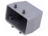 Enclosure for connectors: HDC; size H-B 10; for cable; straight LAPP