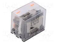Relay: electromagnetic industrial; 4PDT; 24VDC; 12A/277VAC; PCB AMPHENOL ANYTEK