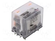 Relay: electromagnetic industrial; 4PDT; 220VAC; 12A/277VAC; AL4C AMPHENOL ANYTEK