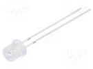 LED; 5mm; red; 68÷100mcd; 140°; Front: flat; 1.8÷2.2V; No.of term: 2 OPTOSUPPLY