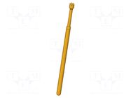 Test needle; Spring compression: 4.3mm; 6.35mm; 8A; CuBe; Ø: 1.5mm INGUN