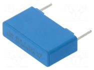Capacitor: polypropylene; 47nF; 630VDC; 250VAC; 5x10.5x18mm; THT EPCOS