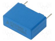 Capacitor: polypropylene; Y1; 2.2nF; 18x12.5x7mm; THT; ±20%; 15mm EPCOS