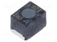 Inductor: ferrite; SMD; 1812; 1000uH; 70mA; 30Ω; ±10%; 4.5x3.2x3.2mm EPCOS