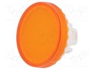Actuator lens; 22mm; 84; orange,transparent; plastic EAO