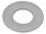 Washer; round; M2; D=5mm; h=0.3mm; acid resistant steel A4 KRAFTBERG