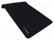 Mouse pad; black; 700x300x3mm SAVIO