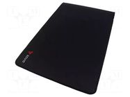 Mouse pad; black; 700x300x3mm; TURBO DYNAMIC SAVIO