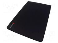 Mouse pad; black; 1000x500x3mm; TURBO DYNAMIC SAVIO