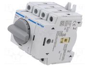 Switch-disconnector; Poles: 4; for DIN rail mounting; 20A; 415VAC HAGER