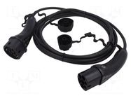 Cable: eMobility; 1x0.5mm2,3x6mm2; 250V; 3.6kW; IP54; single-phase AMPHENOL