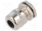 Cable gland; PG11; IP68; brass; Entrelec TE Connectivity