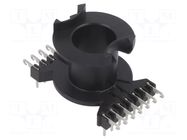 Coil former: with pins; vertical; GFR; No.of term: 14 EPCOS